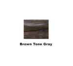 Sashco Transformation Log & Timber Stain in Brown Tone Gray – oil-based timber stain on log sample