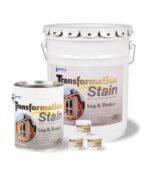 Sashco Transformation Log & Timber Stain – oil-based timber stain 5-gallon and 1-gallon pail