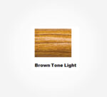 Sashco Transformation Log & Timber Stain in Brown Tone Light – oil-based timber stain on log sample