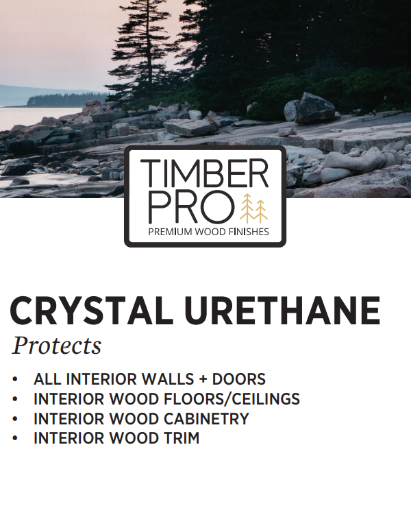 crystal urethane from Timber Pro Stain