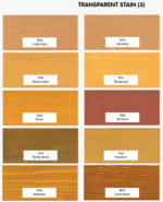 Timber Pro Stain transparent colours part 3