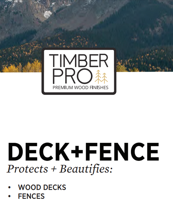timber pro stain deck and fence