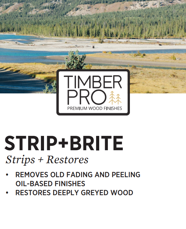 timber pro strip and bright label