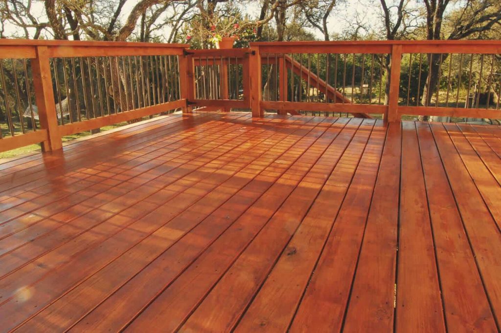 Stain a Deck Canada's Log & Wood Home Store