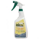 a bottle of Bug-Tek insecticide