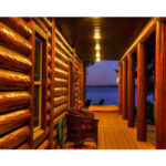 Half Log Siding Pine