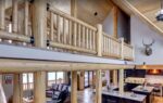 Log Newel Post walkway